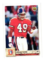 1992 Upper Deck #604 Dennis Smith Denver Broncos - £1.59 GBP