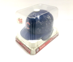 Riddell Mini Helmet Chicago Cubs Team Signed Early 2000's Rare W/Display... - $111.15