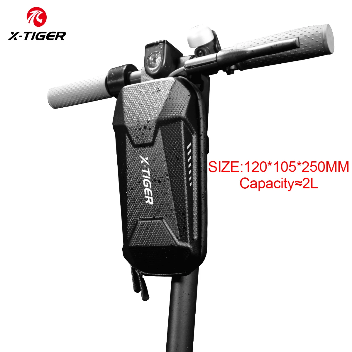 X-TIGER Electric Scooter Bicycle Front Bag Waterproof Large Capatity Handlebar B - £77.54 GBP