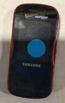 Samsung Trance SCH-U490 Verizon Slider Phone 2G GPS MP3 1.3MP Web RED Grade C - £8.88 GBP