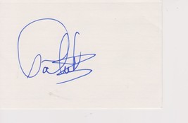 Paula Abdul Signed Autographed 3x5 Index Card - $19.99