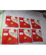 6 VINTAGE- Sapphire Phono-needle Hi-Fi*STEREO 3-SPEED *LEBONIC No. NE-69 - $29.69