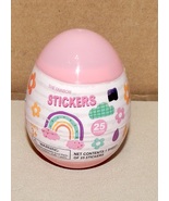 Easter Sheet Stickers 3&quot; Egg 25 Total Rainbow Stickers Age 3+ NIB 261S - £1.94 GBP
