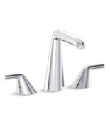 Kallista Taper Deck Mounted Roman Tub Filler Brushed Nickel P24803-LV-AG - $9,034.67 MXN