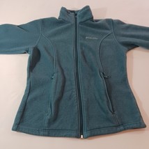 Columbia XL1321 Women's Teal Gray Cloudy Day Full Zip Fleece Jacket Size Medium image 13