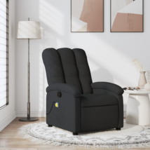 Massage Recliner Chair Black Fabric - Comfortable and Durable | Free Shi... - $280.99