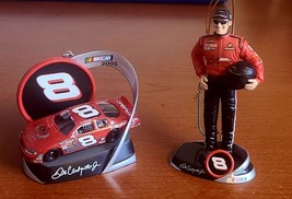 Dale Earnhardt Nascar Ornament Set - 2 Christmas Tree Ornaments. - $30.35