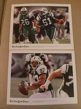 New York Times Football Photo Collection NY JETS Laveranues Coles; Vilma 2006 NF - £7.95 GBP