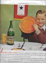 1944 Canada Dry Ginger Ale Club WWII Vintage Print Ad Clean Plate Club - $14.73