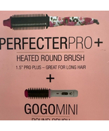 Calista Perfecter Pro Heated Round Brush with GoGo Mini brush ( Rose whi... - £55.02 GBP