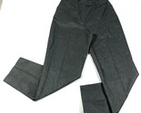 Vintage Renfrew Pantaloni Denim Donna 10 Blu Navy Oro Glitter Gamba Dritta - $27.69