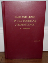 Sale And Lease In The Louisiana Jurisprudence: A Coursebook Litvinoff  V... - $20.78