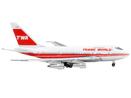 Boeing 747SP Commercial Aircraft &quot;Trans World Airlines - Boston Express&quot; White w - £66.53 GBP