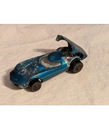 1968 Hot Wheels Redline Turbofire Aqua Interno Bianco Mattel USA - $636.86 MXN