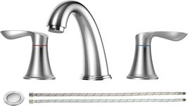 Bathroom Faucet, 8 Inch Bathroom Faucets for Sink 3 Hole,, Brushed Nickel - $46.99