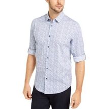 Alfani Mens Geo Static-Print Shirt - $19.80