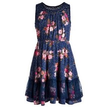 Epic Threads Girls Floral Challis Dress - $20.00