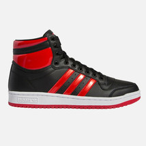 Adidas Originals Top Ten Hi Men&#39;s Size 10 Shoes GW1615  Black/Red/White - £123.89 GBP