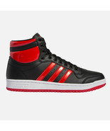 Adidas Originals Top Ten Hi Men&#39;s Size 10 Shoes GW1615  Black/Red/White - $2,945.87 MXN