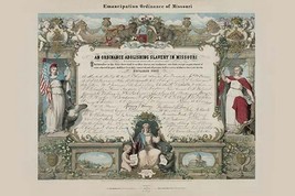 Emancipation Ordinance of Missouri. An ordinance abolishing slavery in Missouri  - £17.57 GBP+