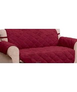 Innovative Textile Solutions-Hudson Sherpa Sofa Slipcover Burgundy - €65,54 EUR