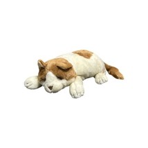 Lou Rankin Best Friends SASHA Brown White Stuffed Animal Plush 15&quot; - £11.39 GBP