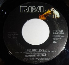 Ronnie Milsap 45 RPM Record - He Got You / I Love New Orleans Music A13 - £3.10 GBP