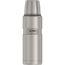 THERMOS Stainless King Vacuum-Insulated Compact Bottle, 16 Ounce, Matte ... - $42.99