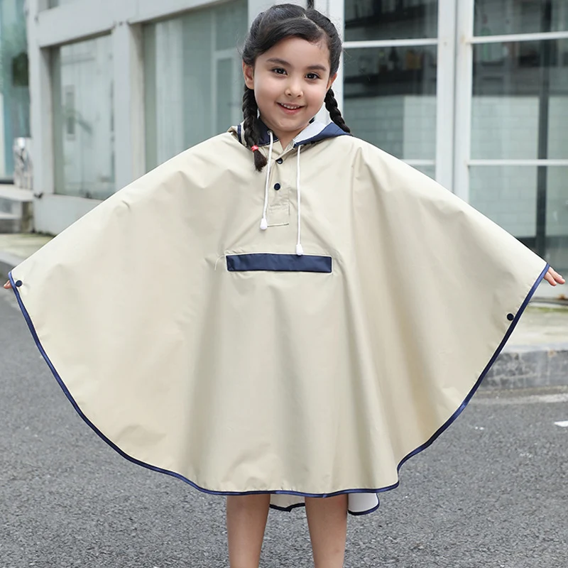 New Fashion Children Kids Raincoat Baby Boys And Girls Rain Coat Trench Poncho J - £97.71 GBP