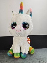 TY Beanie Boos Pixy the White Unicorn 9&quot; Plush Stuffed Animal Toy NEW 2021 - £6.30 GBP