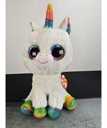 TY Beanie Boos Pixy the White Unicorn 9&quot; Plush Stuffed Animal Toy NEW 2021 - €6,85 EUR