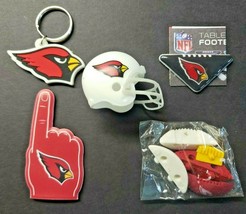 Arizona Cardinals Football Vending Charms Lot of 5 Puzzle Helmet Key Chain 292 - £16.07 GBP