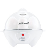 Brentwood Electric 7 Egg Cooker with Auto Shut Off in White - $64.21 CAD