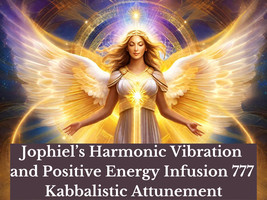 Jophiel&#39;s Harmonic Vibration and Positive Energy Infusion 777 Kabbalistic Attune - £19.07 GBP