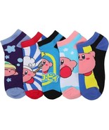 Nintendo Kirby Character Art 5-Pack Women&#39;s Ankle Socks - £11.46 GBP