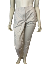 J.Jill Women&#39;s Live-In Cropped Chinos Size 6 Beige - $18.99