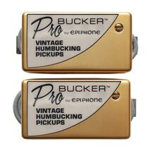 1 Set ProBucker Alnico Electric Guitar Humbucker Pickups in Matt Gold Color - $51.40