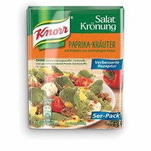 Knorr Salat Kronung PAPRIKA Herbs SALAD Dressing- 5 sachets- FREE SHIPPING - $6.92