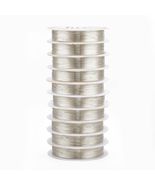A Lot of 10 rolls Copper Wire silver plated  0.3mm 51 Feet each Free Shi... - $348.80 MXN