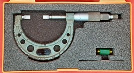 Mitutoyo 1-2'' Blade Micrometer No.122-126 .0001" - $149.99
