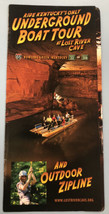 Underground Boat Tour Brochure Kentucky Lost River Cave Bro9 - £5.45 GBP