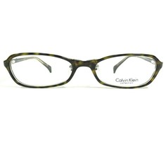 Calvin Klein Eyeglasses Frames 822AF 101 Clear Brown Tortoise Cat Eye 52-18-140 - $51.21