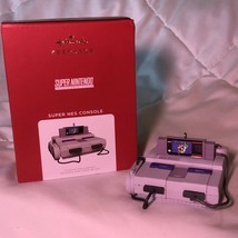 Hallmark 2021 Super Nintendo NES Console Magic Light &amp; Sound Mario Bros Ornament - £31.84 GBP