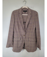 Rag &amp; Bone Margot Wool Blazer Jacket Women’s Size 4 Plaid Check - $85.45