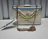 Like Dreams Shoulder-Bag  Rinestone Holographic Clutch Hard-Case Chain S... - $19.79