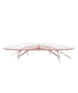 Designer Butterfly Acrylic Coffee Table, Pink Transparent Modern Art-Ins... - $16,531.93 CAD