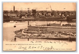 View From East Side Minneapolis Minnesota MN Raphael Tuck UDB Postcard P26 - £10.47 GBP