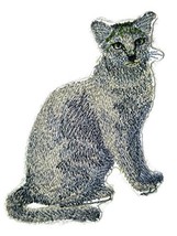 Amazing Custom Cat Portraits[Russian Cat] Embroidered Iron On/Sew Patch ... - $12.86
