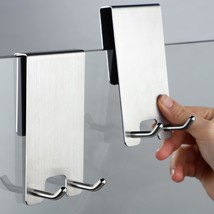 Shower Door Hooks - Over The Door Hooks For Shower Towel Hooks For Bathroom Fram - £15.92 GBP