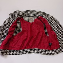 F21 Youth Girls Black & White Wool Blend Buttons Crop Blazer Jacket Size Medium  image 6